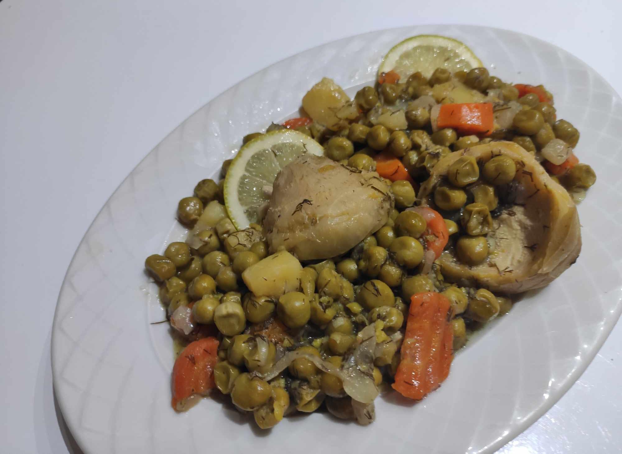 Green Peas & Artichoke Stew