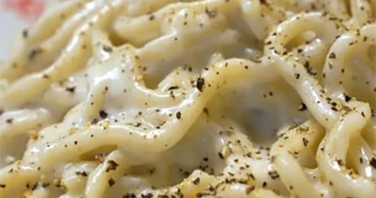 Make the delicious Cacio e Pepe in no-time!