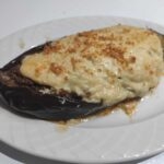 papoutsakia with beschamel