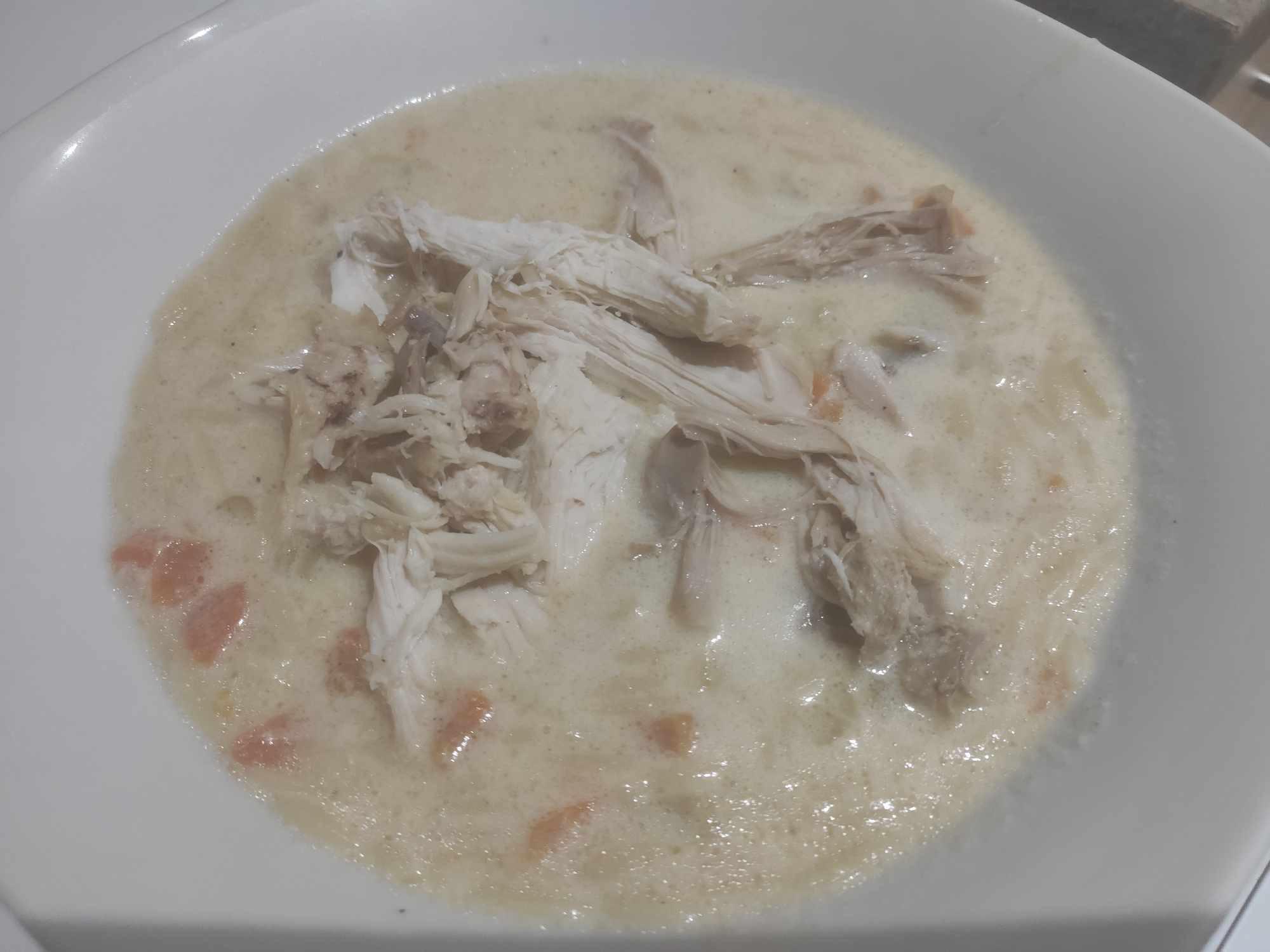 Greek Chicken Soup (Kotosoupa Avgolemono)