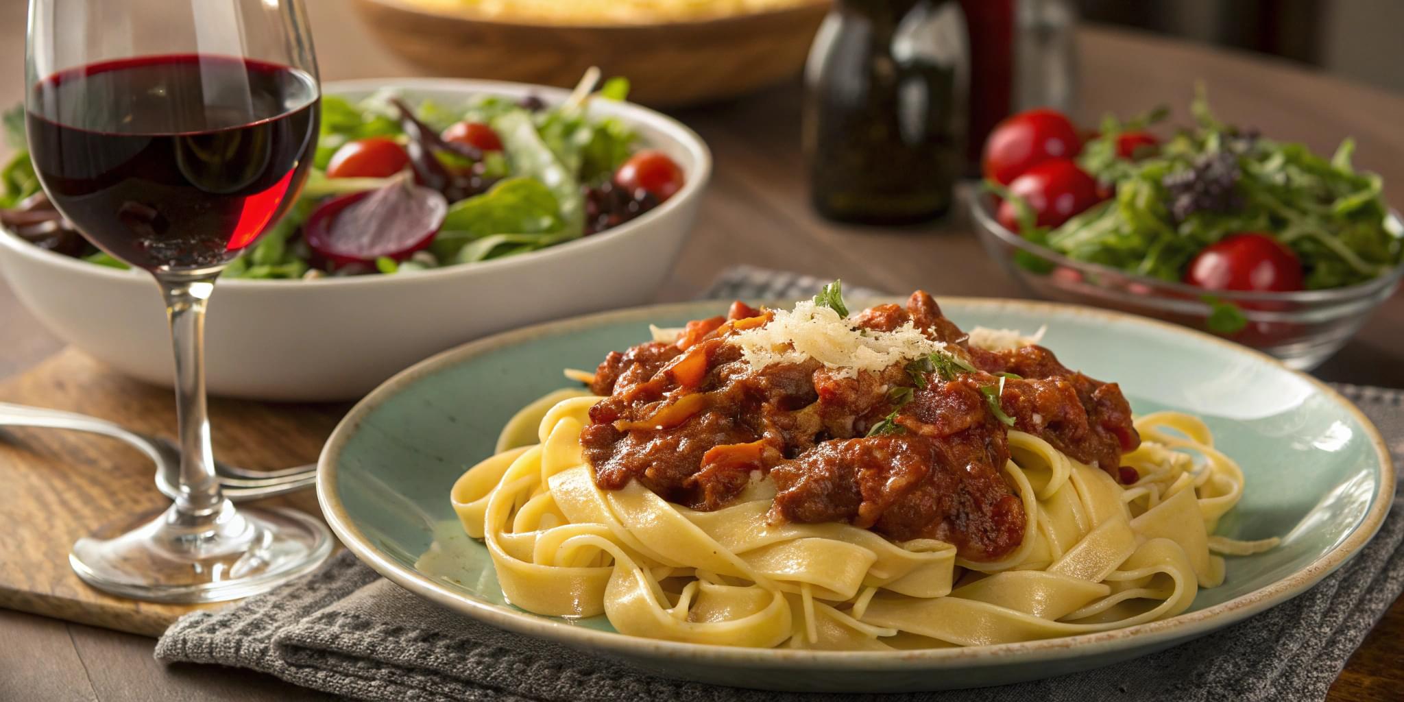 Tagliatelle with Ragù alla Bolognese