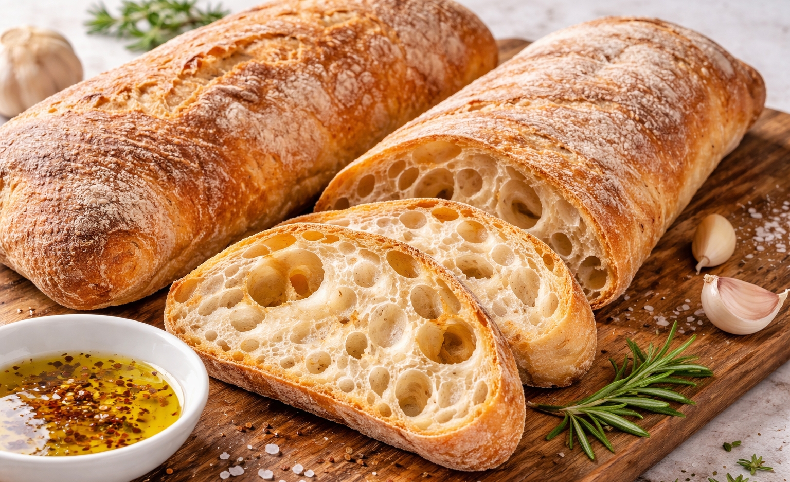 Ciabatta Bread Recipe: Authentic Italian Bread with Crispy Crust