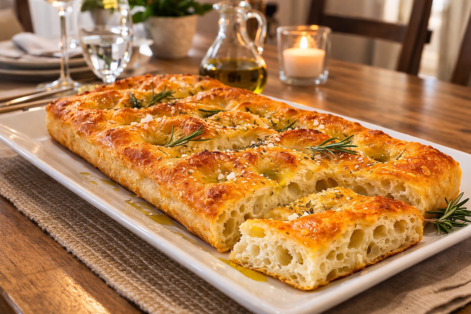 Focaccia Bread with Sponge – My Favorite Method Using Manitoba Flour